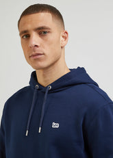 Bluza Z Kapturem Męska Lee Plain Hoodie Emperor Navy L80YRFA67